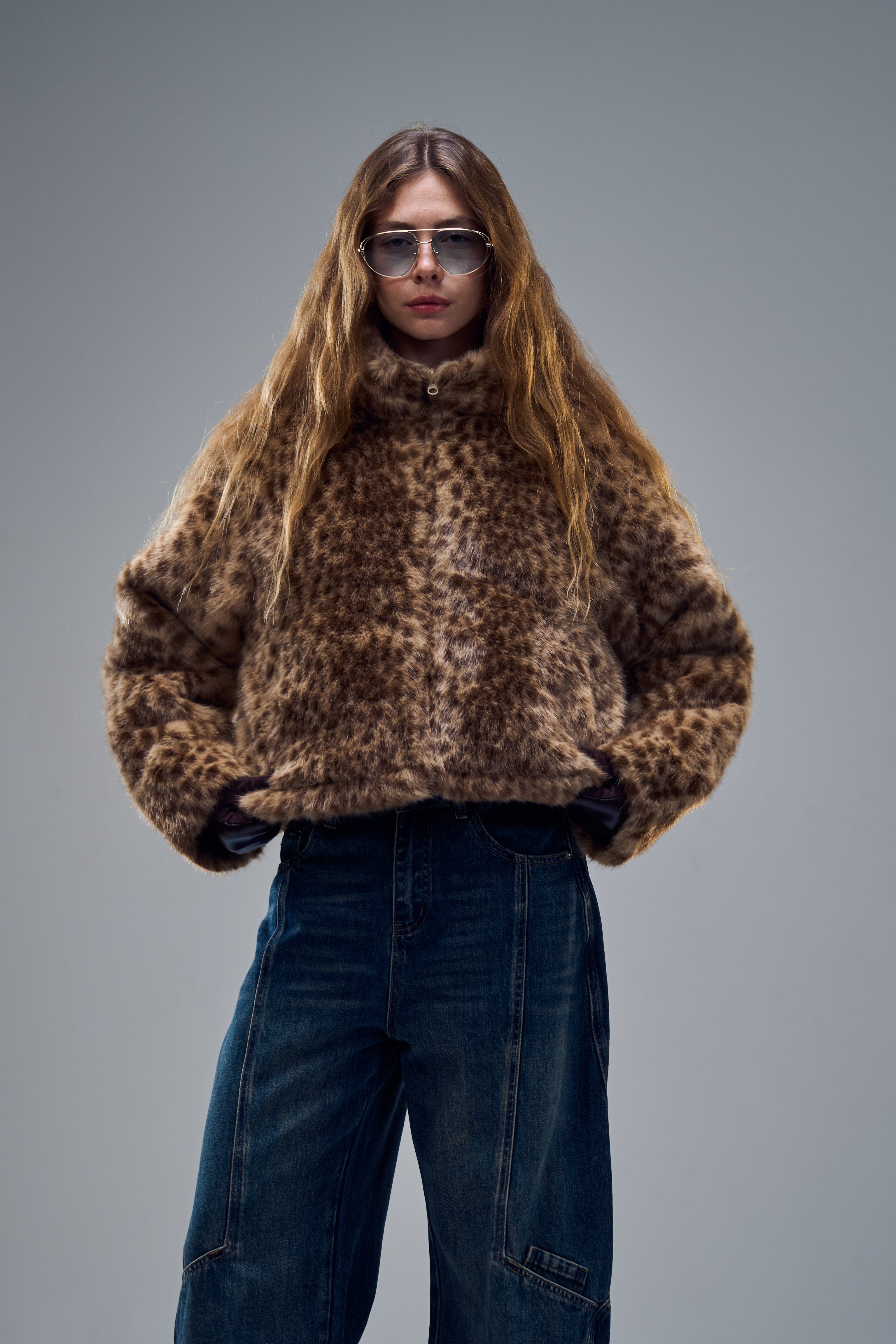 מעיל ברוק חום בהיר