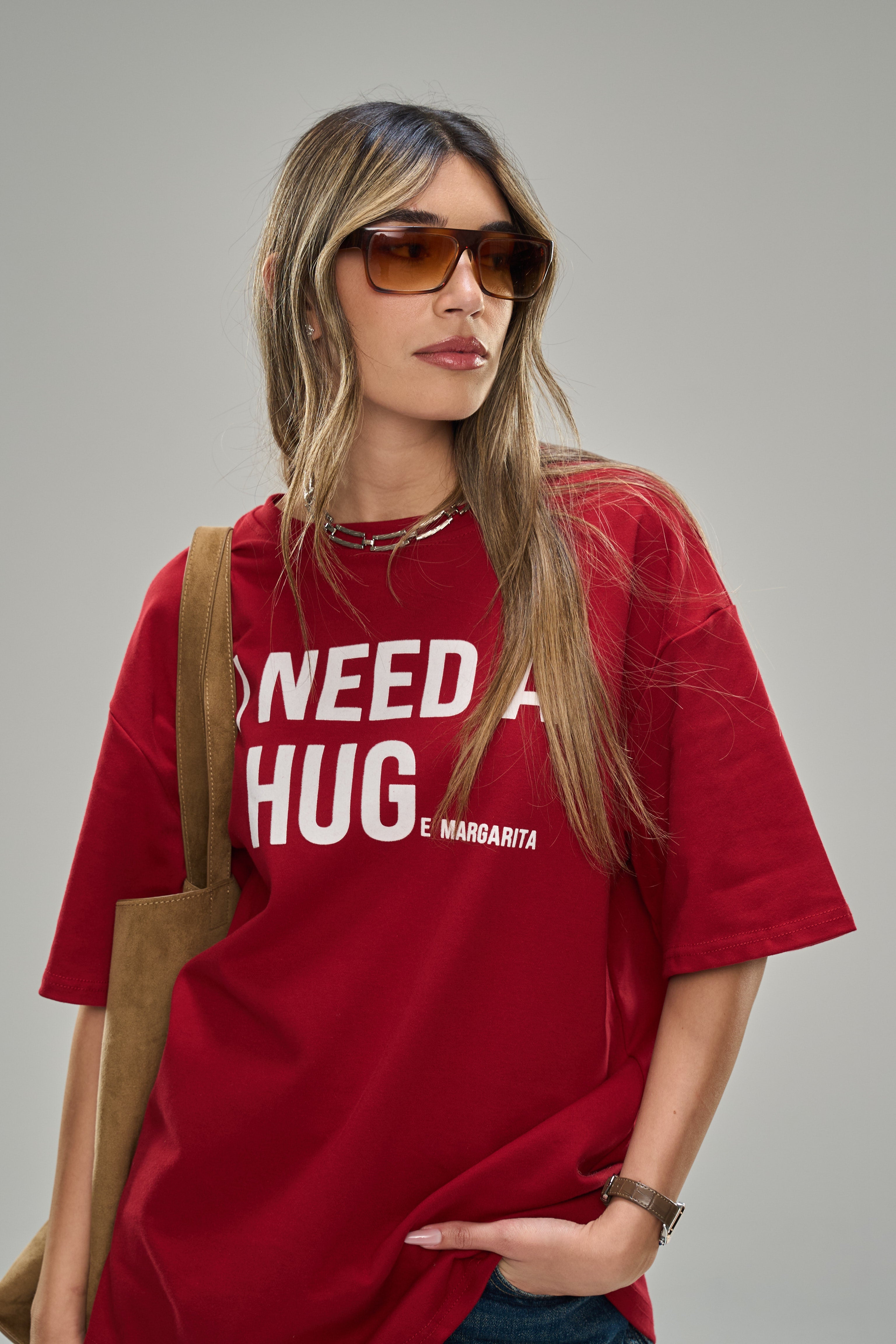 חולצת אגי אדום