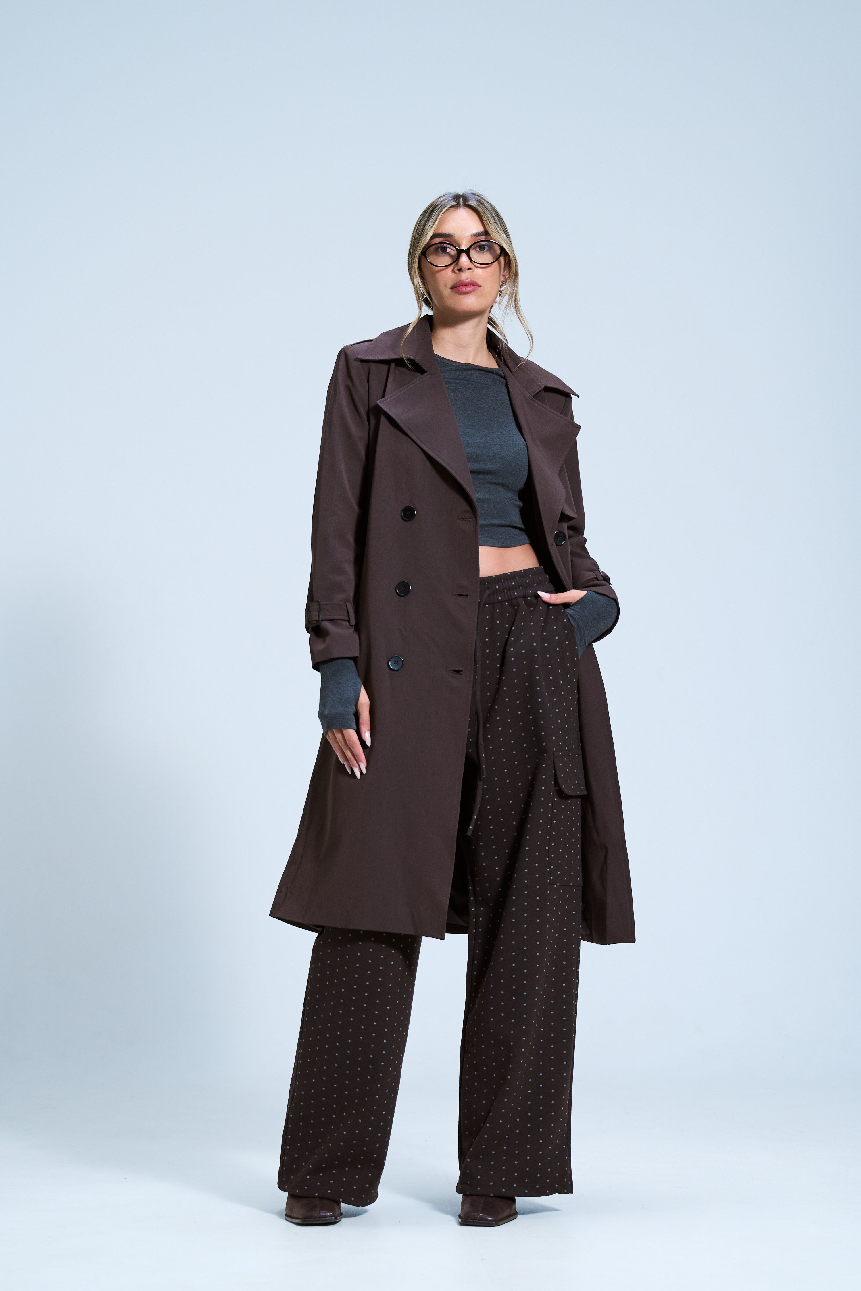 מכנס אורון חום