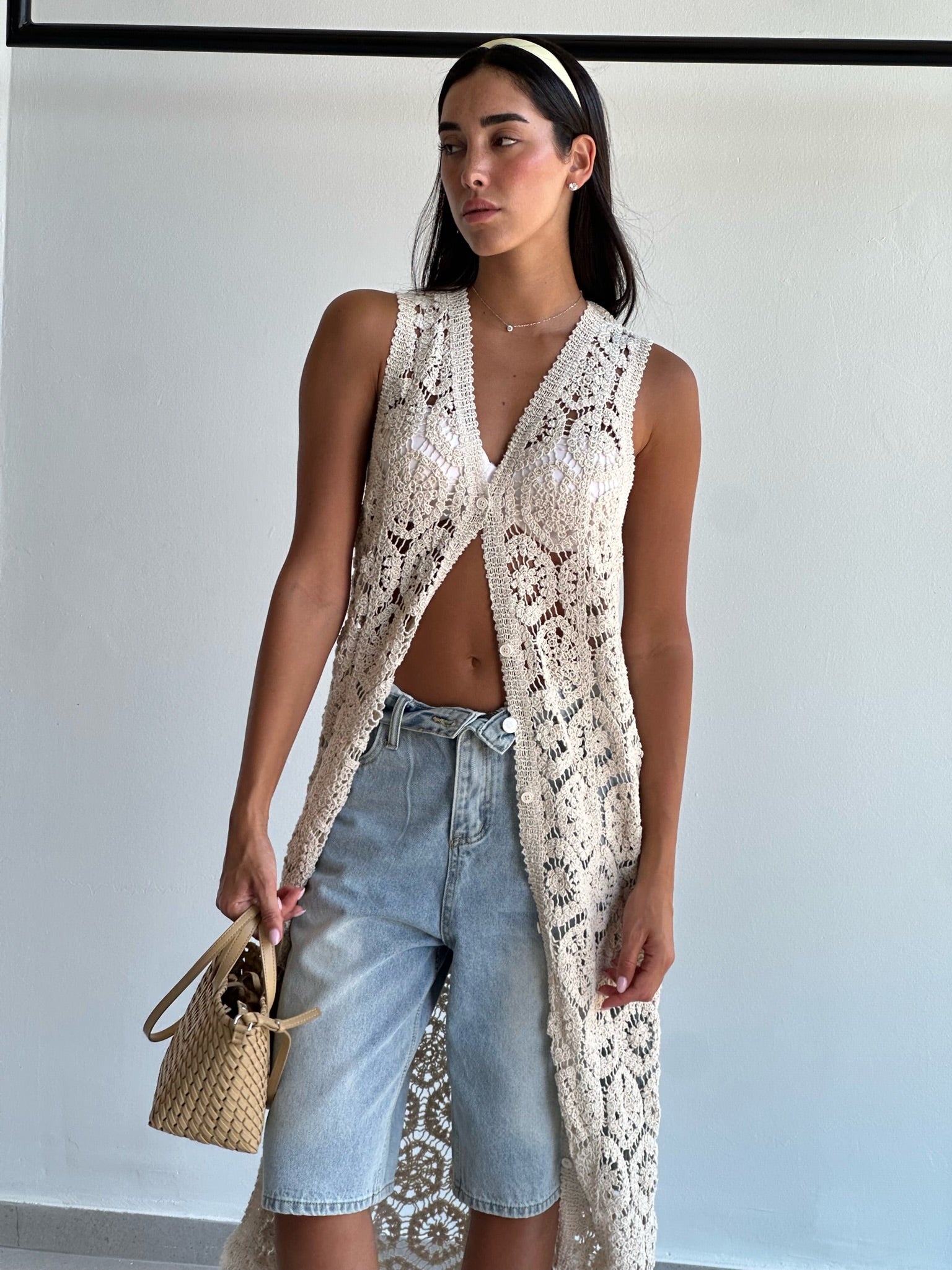 Neel crochet top