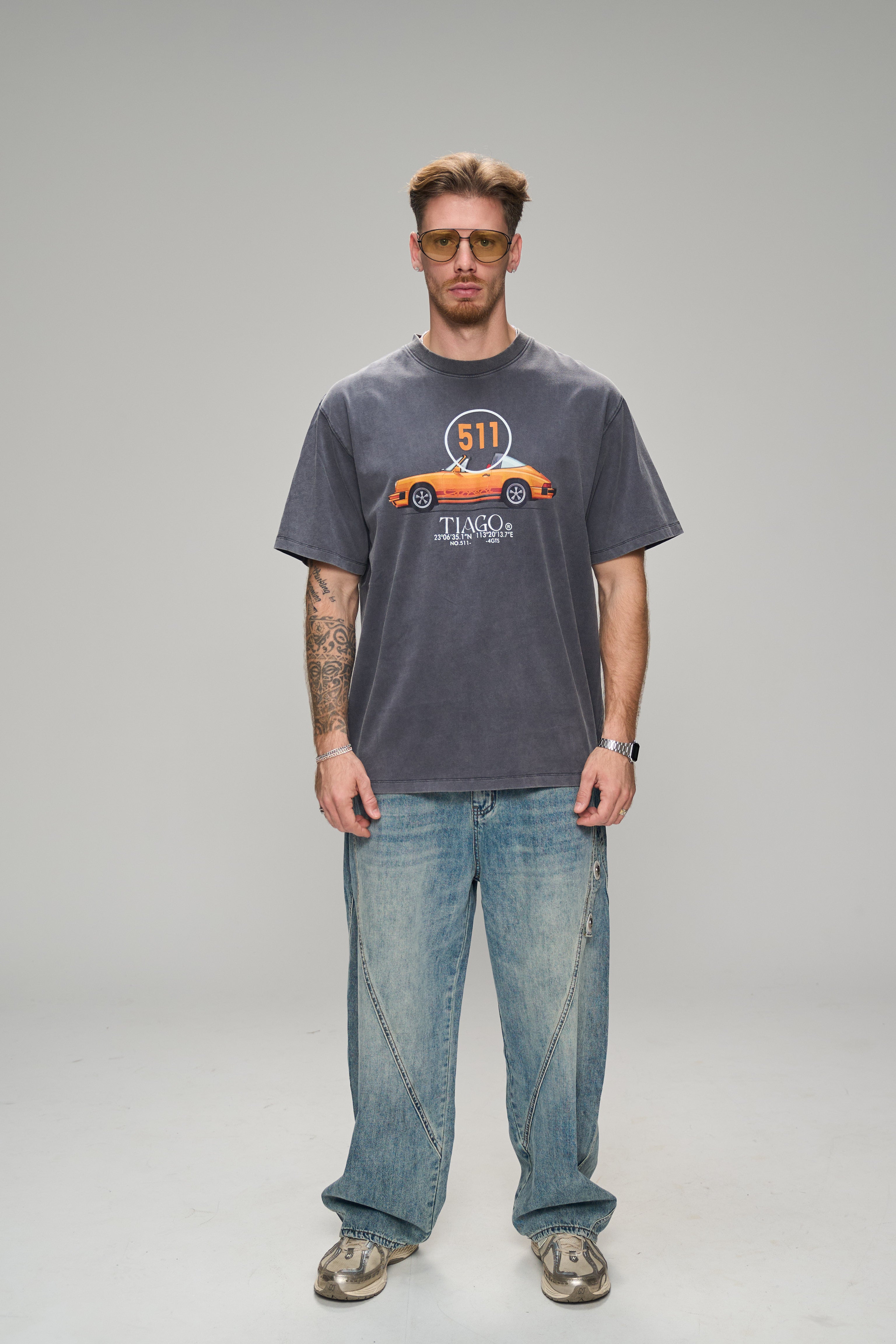 חולצת קווין אפור