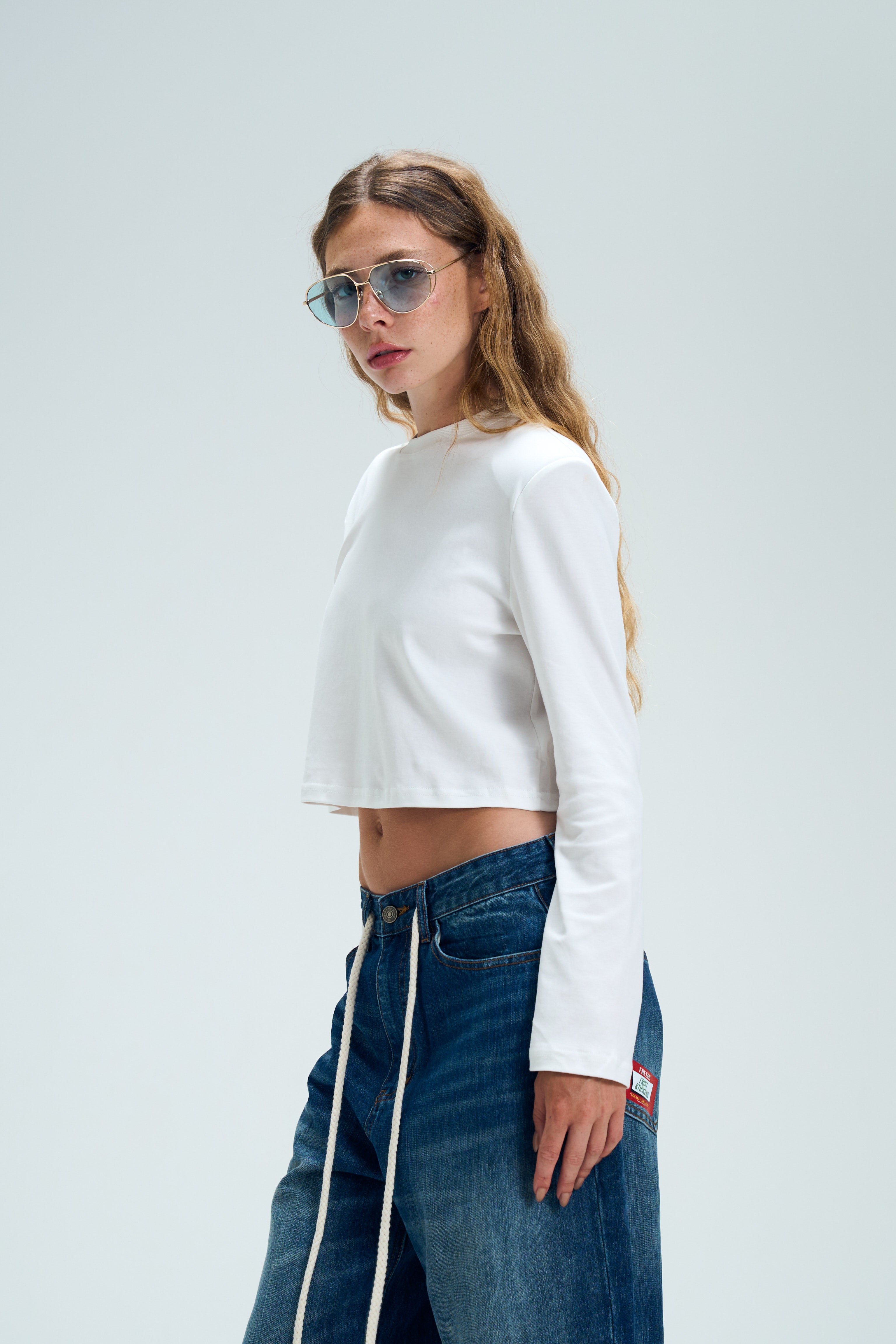 חולצת ביליה לבן