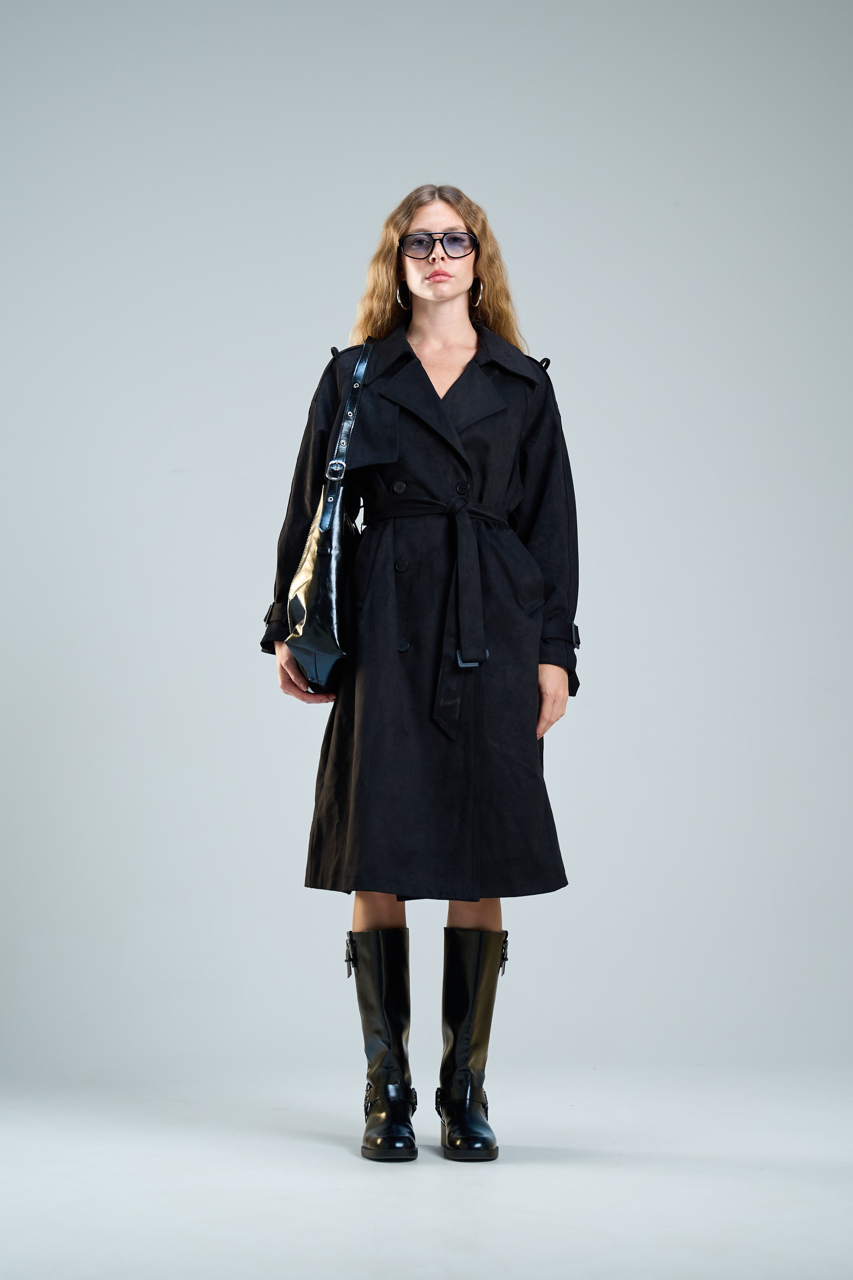 מעיל ניק זמש שחור