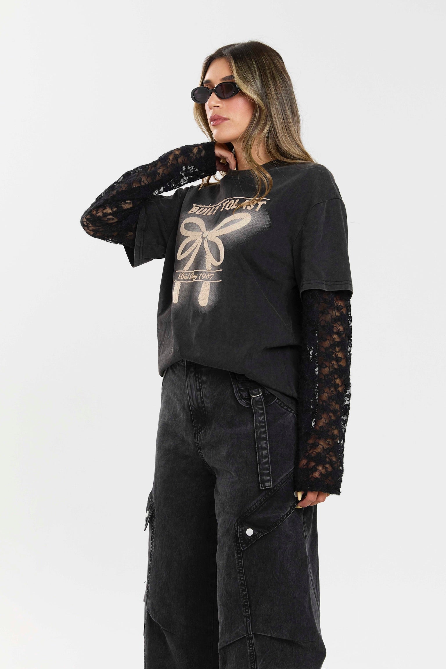 חולצת פנופי שחור