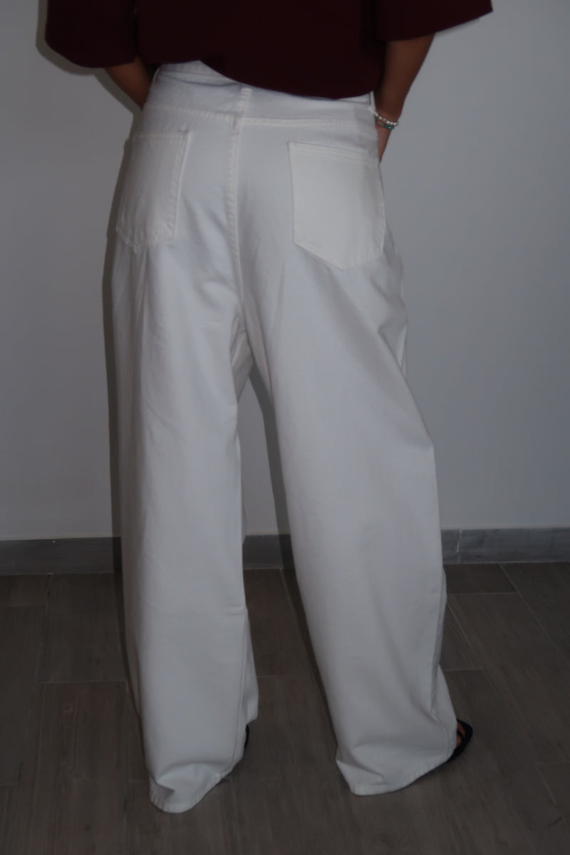 מכנס ג׳ינס ליהי לבן