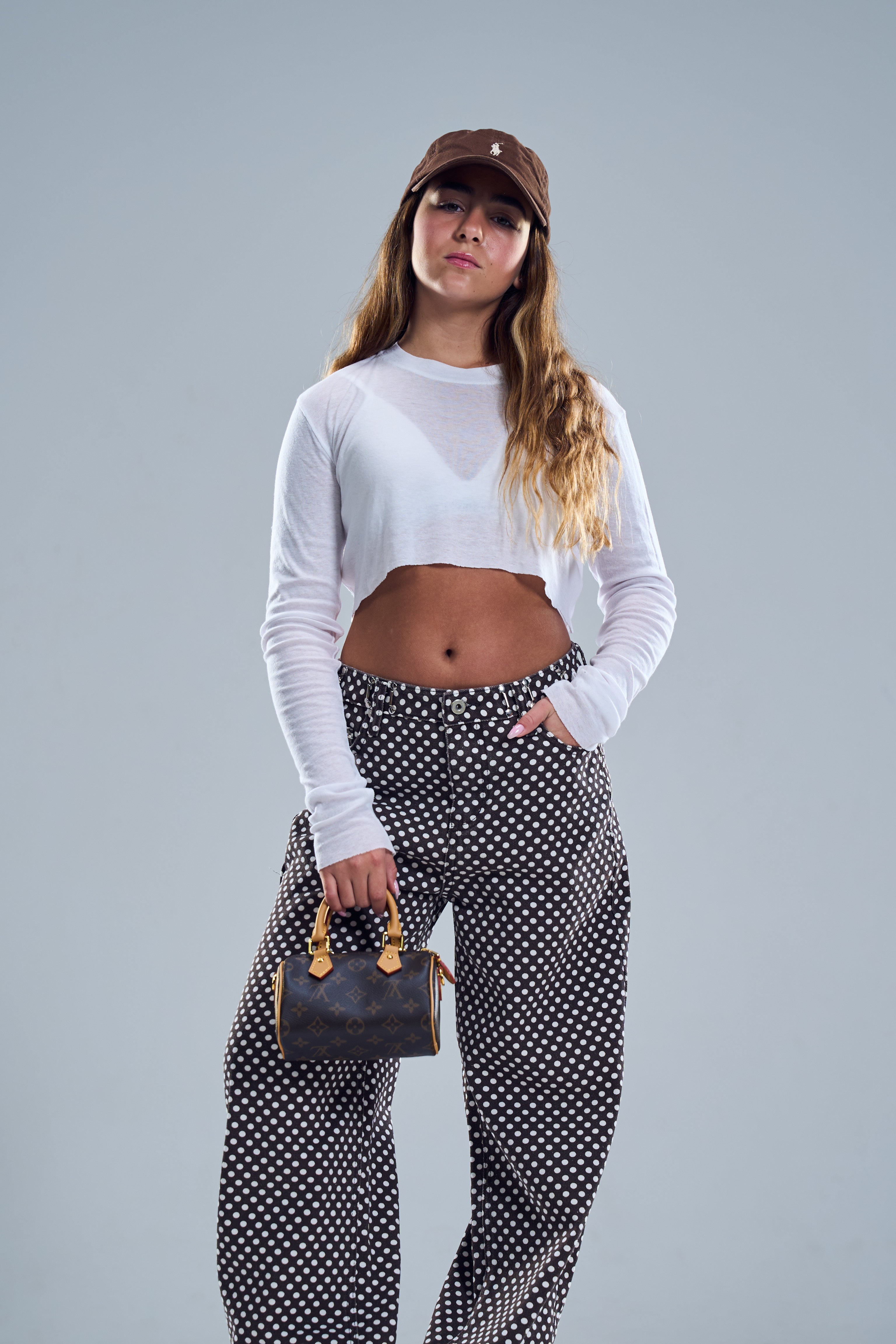 מכנס ג׳ינס אניל חום