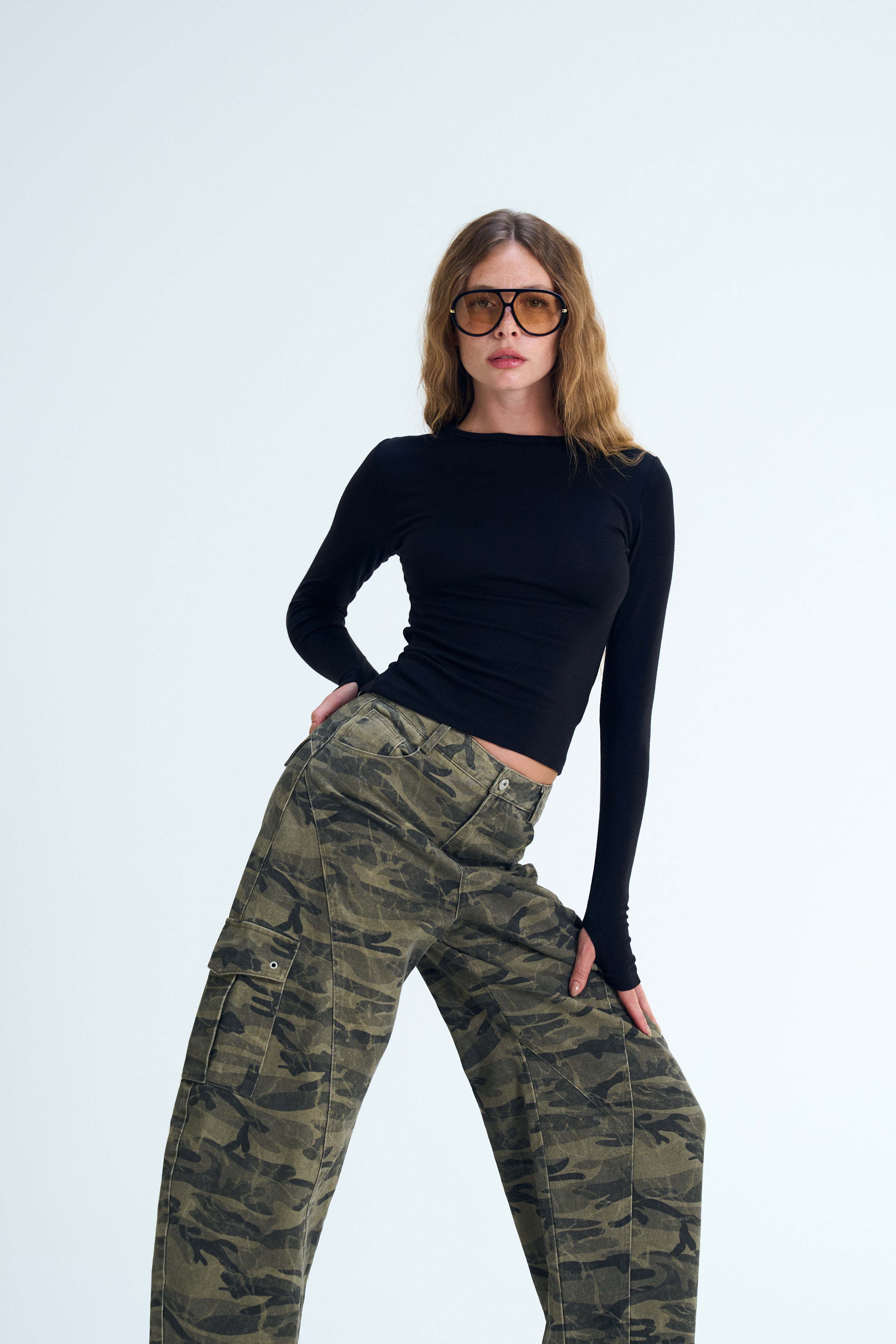 מכנס און ירוק