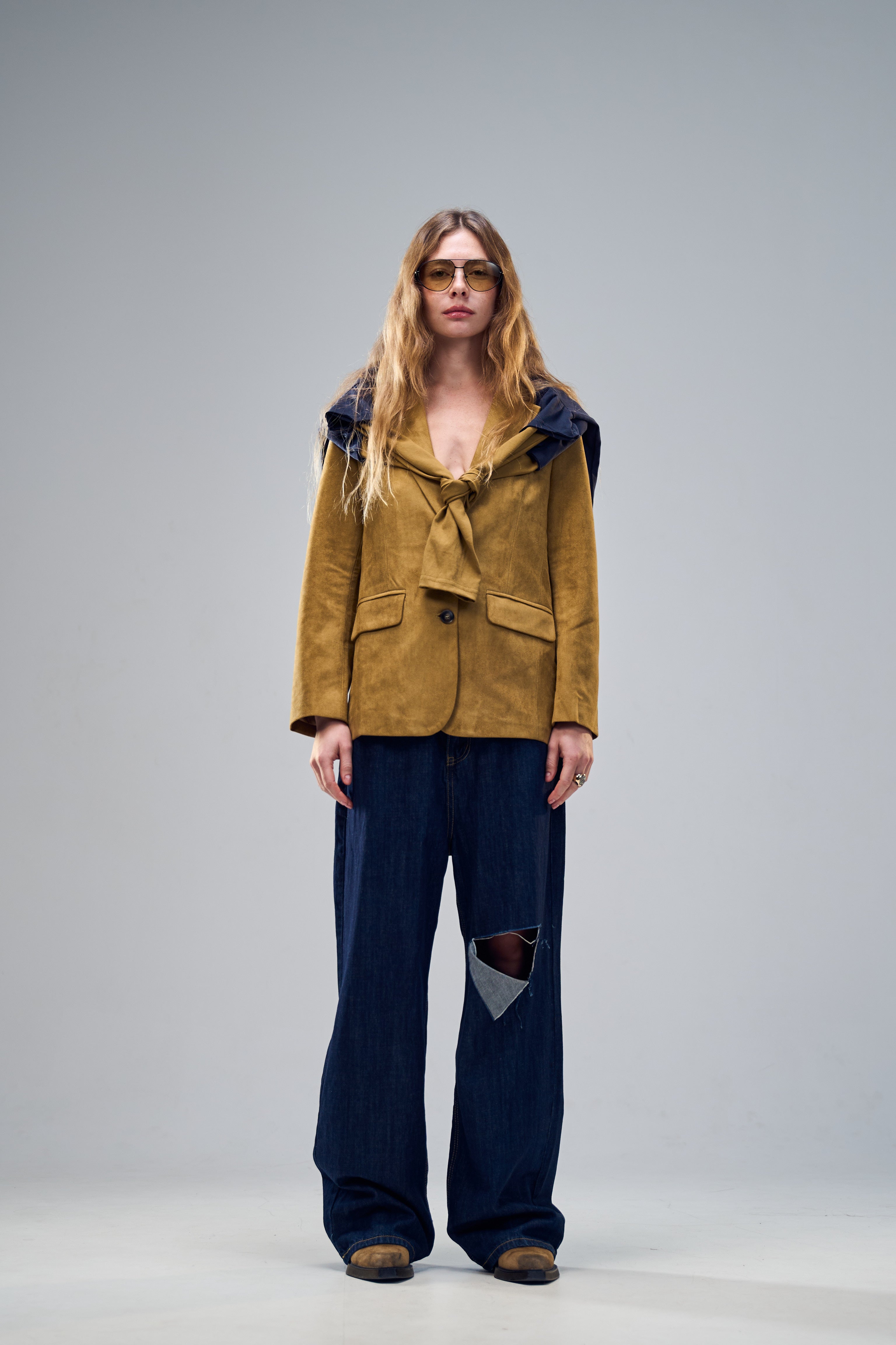 מכנס ג׳ינס מיילי בלו ווש