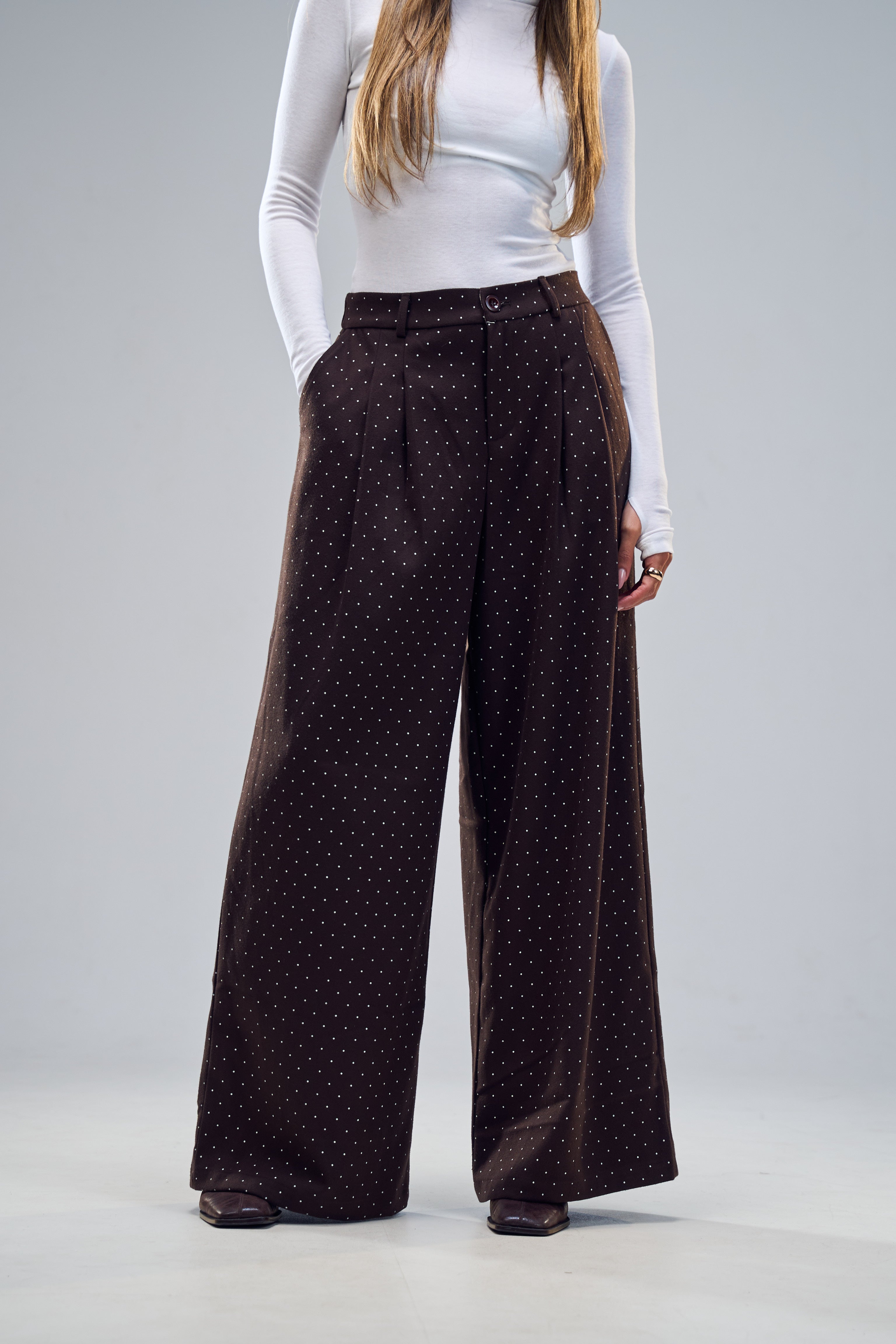 מכנס עפרי חום